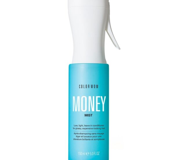 Le spray Money Mist Color Wow pour réduire la casse et les frisottis.