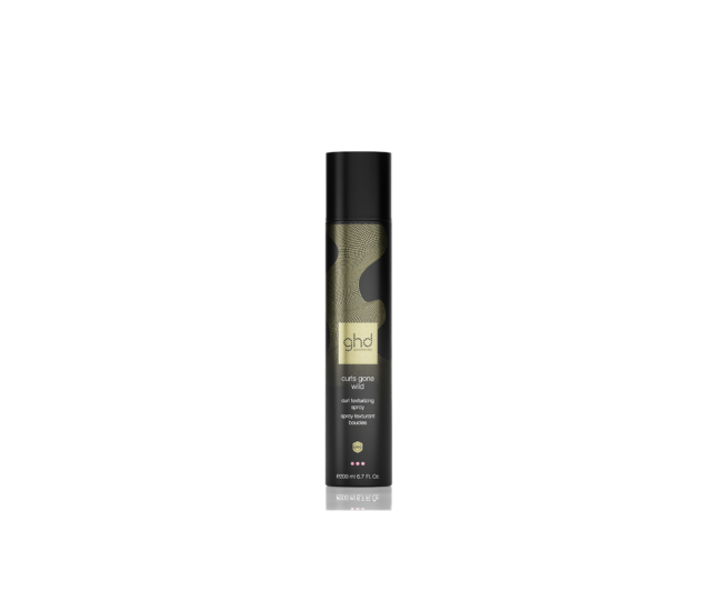 Le spray texturisant GHD Curls Gone Wild pour créer des boucles parfaitement imparfaites.